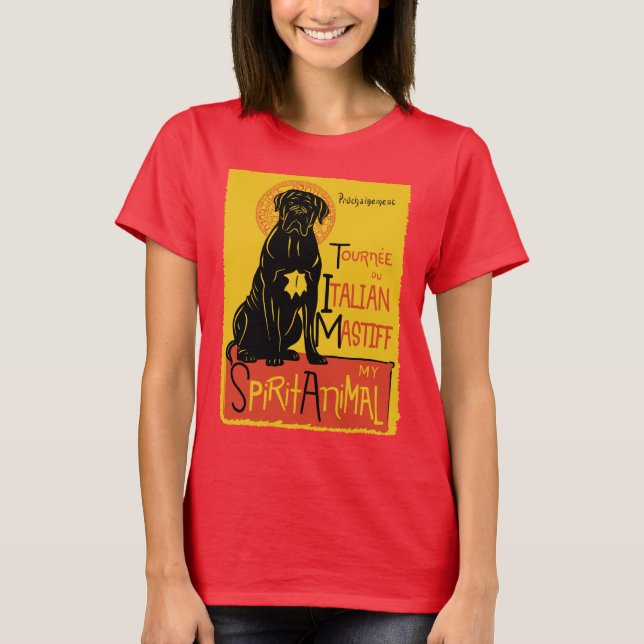 T-shirt Chien mignon de Corso de canne (Devant)