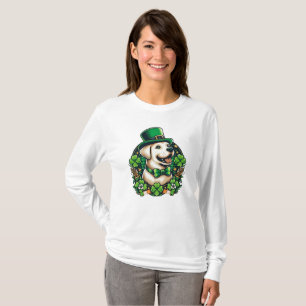 T-shirt Chien mignon de la Saint Patrick