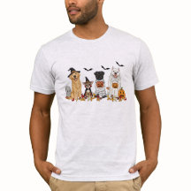 T-shirt Chien Mignon et Effrayant Halloween - Sorc