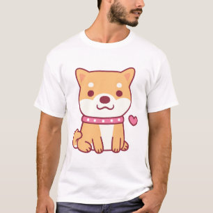 T-shirt Chien mignon Shiba Inu