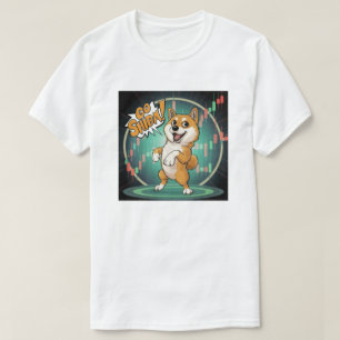 T-shirt Chien mignon Shiba Inu