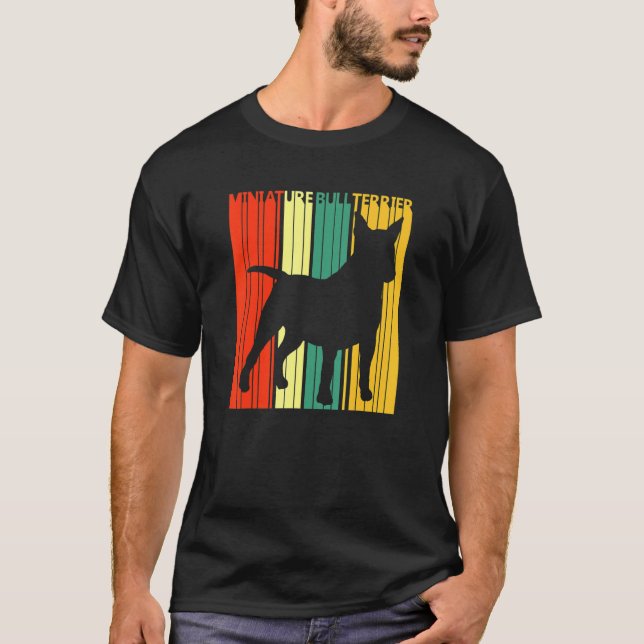 T-shirt Chien miniature Bull Terrier (Devant)