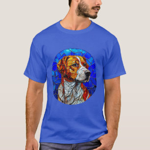 T-shirt Chien mosaïque