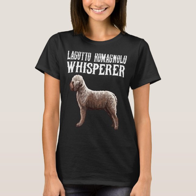 T-shirt Chien Murmureur Lagotti Romagnoli (Devant)