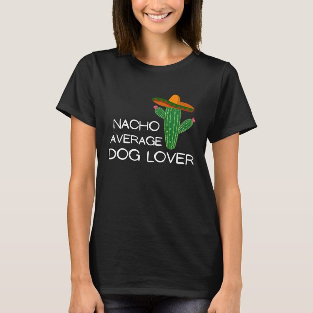 T-shirt Chien Nacho Moyen    Cinco De Mayo (Devant)