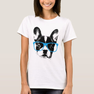 T-shirt Chien nerdy