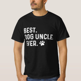 T-shirt chien oncle, meilleur chien oncle jamais, amoureux