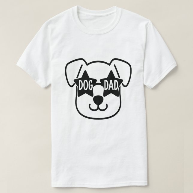 T-shirt Chien papa (Design devant)