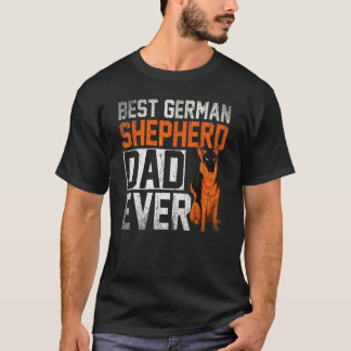 T-shirt Chien papa mignon berger allemand