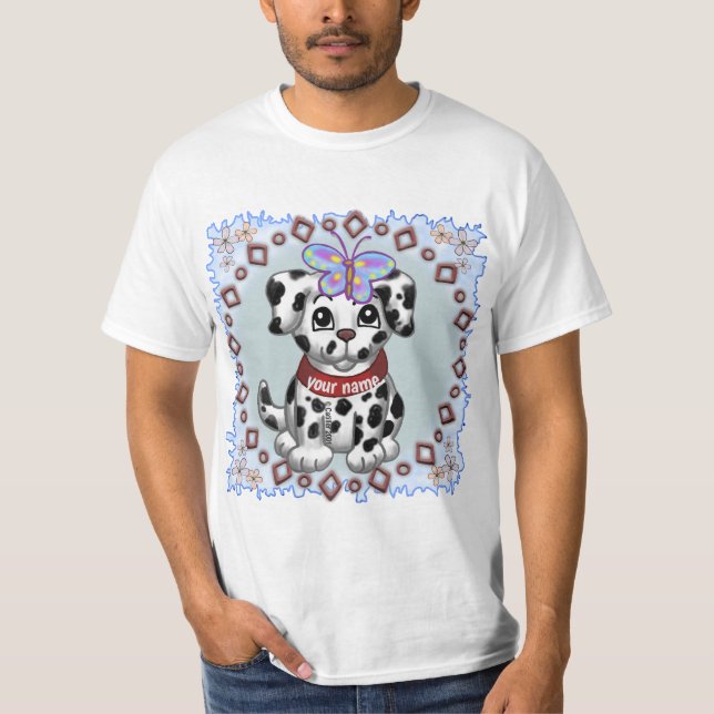 T-shirt Chien papillon (Devant)