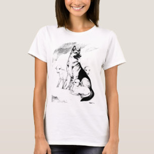 T-shirt Chien paradis