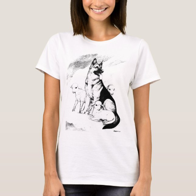 T-shirt Chien paradis (Devant)