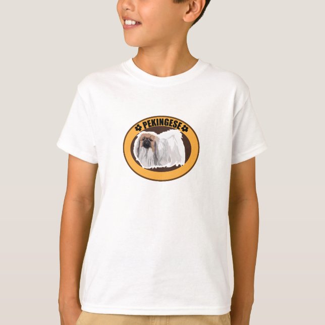 T-shirt Chien pekingese (Devant)