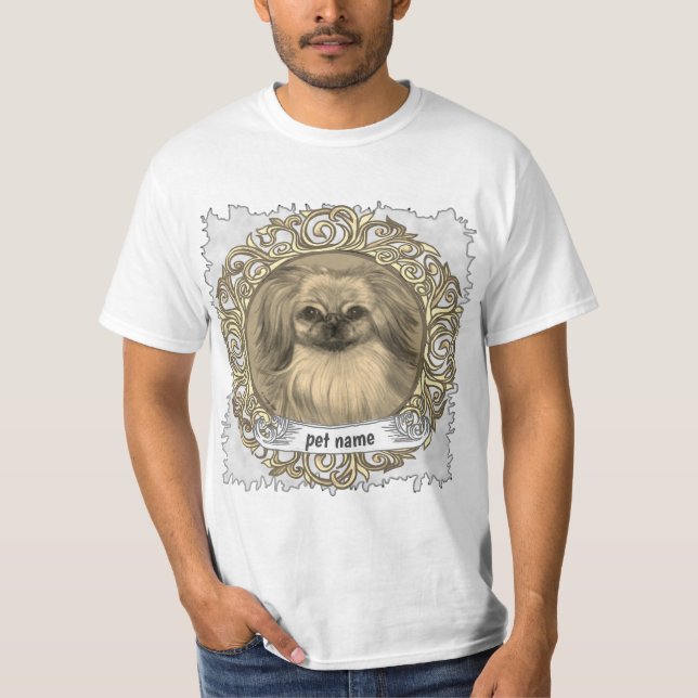 T-shirt Chien Pékinois  (Devant)