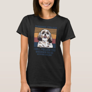 T-shirt Chien Personal Stalker Shih Tzu Premium