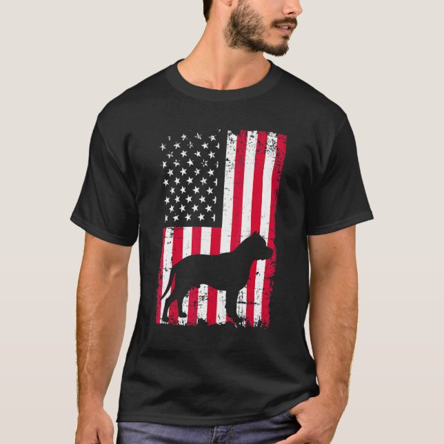 T-shirt Chien Pitbull 1 (Devant)