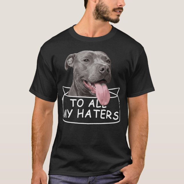 T-shirt Chien Pitbull Pitbull Cool (Devant)