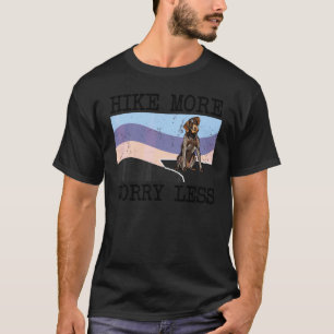 T-shirt Chien Pointer à poil dur allemand Faire plus de ra