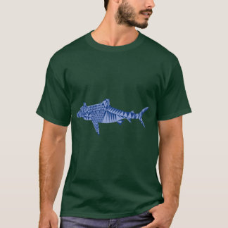 T-shirt Chien Poisson fille vintage