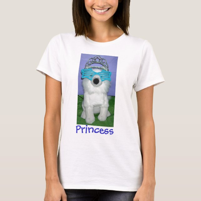 T-shirt Chien princesse (Devant)