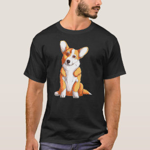 T-shirt Chien Propriétaire de Compagnie Corgi de Race Pemb
