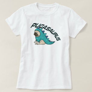 T-Shirt Chien Pugasaurus Pug
