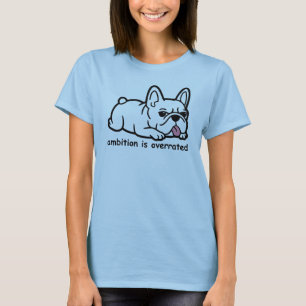 T-shirt Chien-Putain Français Sarcastique, L'Ambition Est