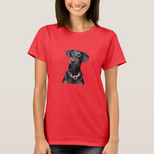 T-shirt Chien race amour maman papa