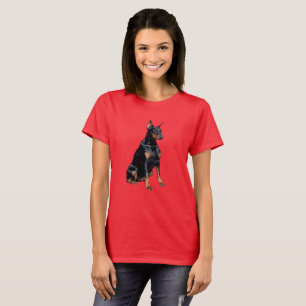 T-shirt Chien race amour maman papa
