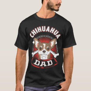 T-shirt Chien race mâle Chihuahua Papa