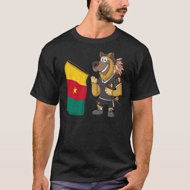 T-shirt Chien Rasta du Cameroun (Devant)
