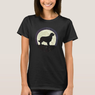 T-shirt Chien Retriever Doré Rétro 8