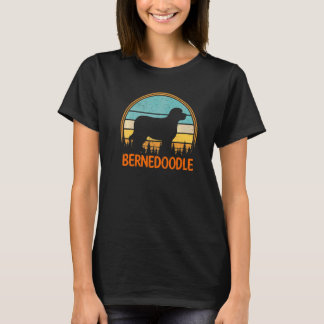 T-shirt Chien Rétro Bernedoodle Vintage Bernedoodle