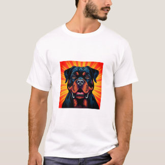 T-shirt Chien Rottweiler