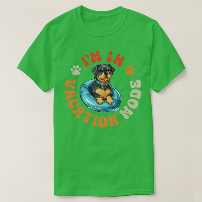 T-shirt Chien Rottweiler (Design devant)