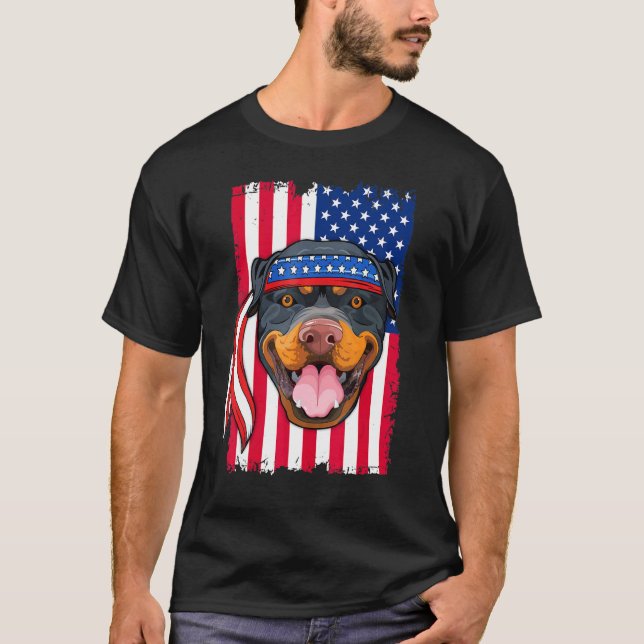 T-shirt Chien Rottweiler (Devant)