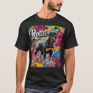 T-shirt Chien Rottweiler