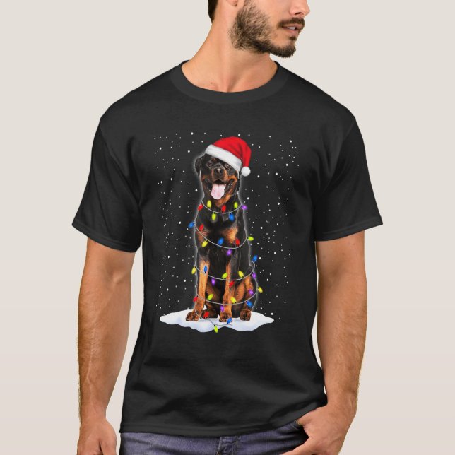 T-shirt Chien Rottweiler 2 (Devant)