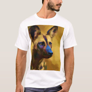 T-shirt Chien sauvage africain