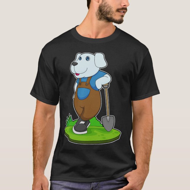 T-shirt Chien Shovel (Devant)