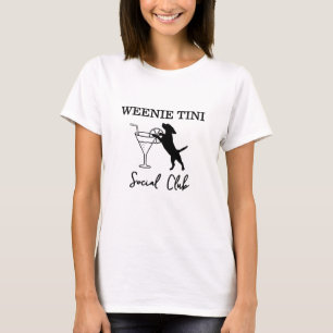T-shirt Chien Social Club Doxie Chien Maman Cadeau