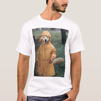 T-shirt Chien sous la pluie