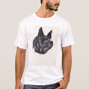 T-shirt Chien T35228 (en pastel sur le papier)