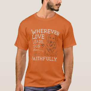 T-shirt Chien T'aime