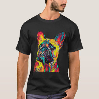 T-shirt Chien-taupe français mignon