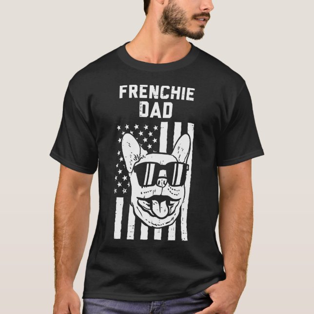 T-shirt Chien-taureau français Cool (Devant)