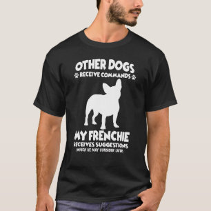 T-shirt Chien-taureau français pour motif d'entraînement d