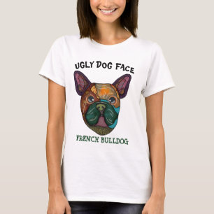 T-shirt Chien-taureaux français unique