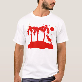 T-shirt Chien tropical