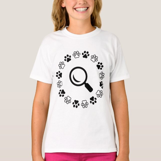 T-shirt Chien, trouve du bouffon (Devant)